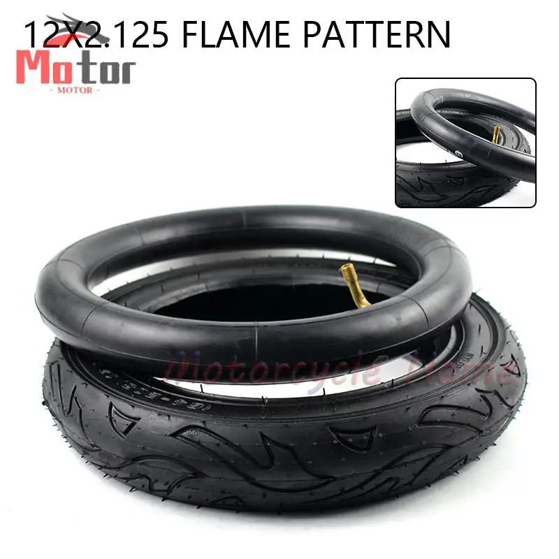 (/2x2 1/4 Tire Tube Tube 12x2.125 trye fits Many Gas Electric Scooters e-Bike folding Bike bicycle child's bicycle