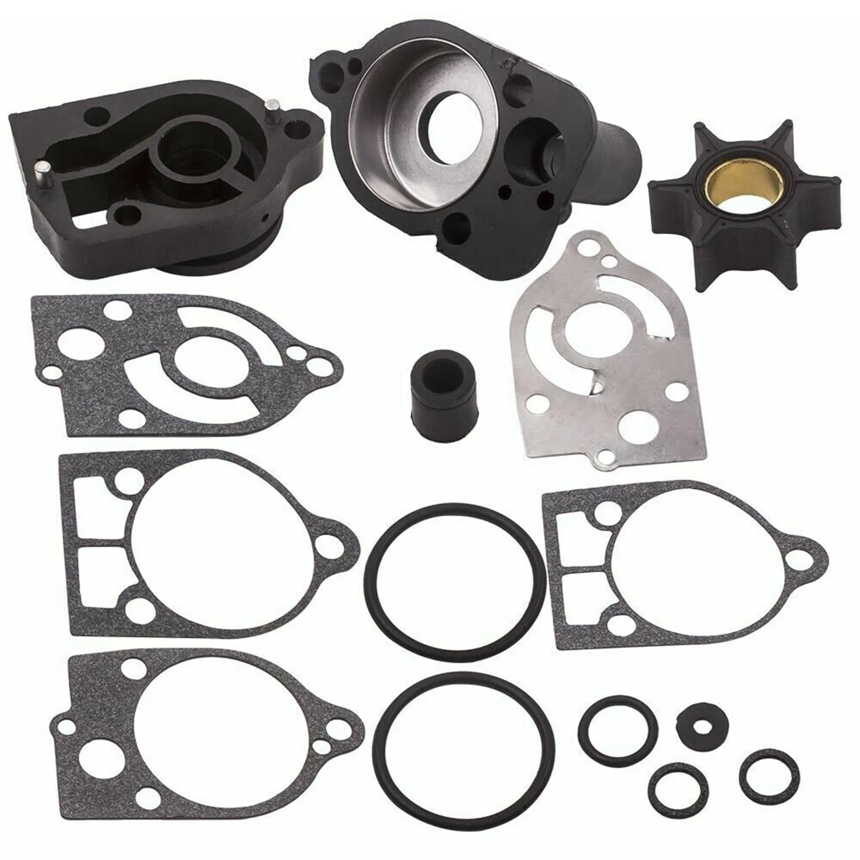 

Water Pump Impeller Kit with Base & Housing for Mercury 30 35 40 45 50 60 65 70 -Hp 46-77177A3 18-3324