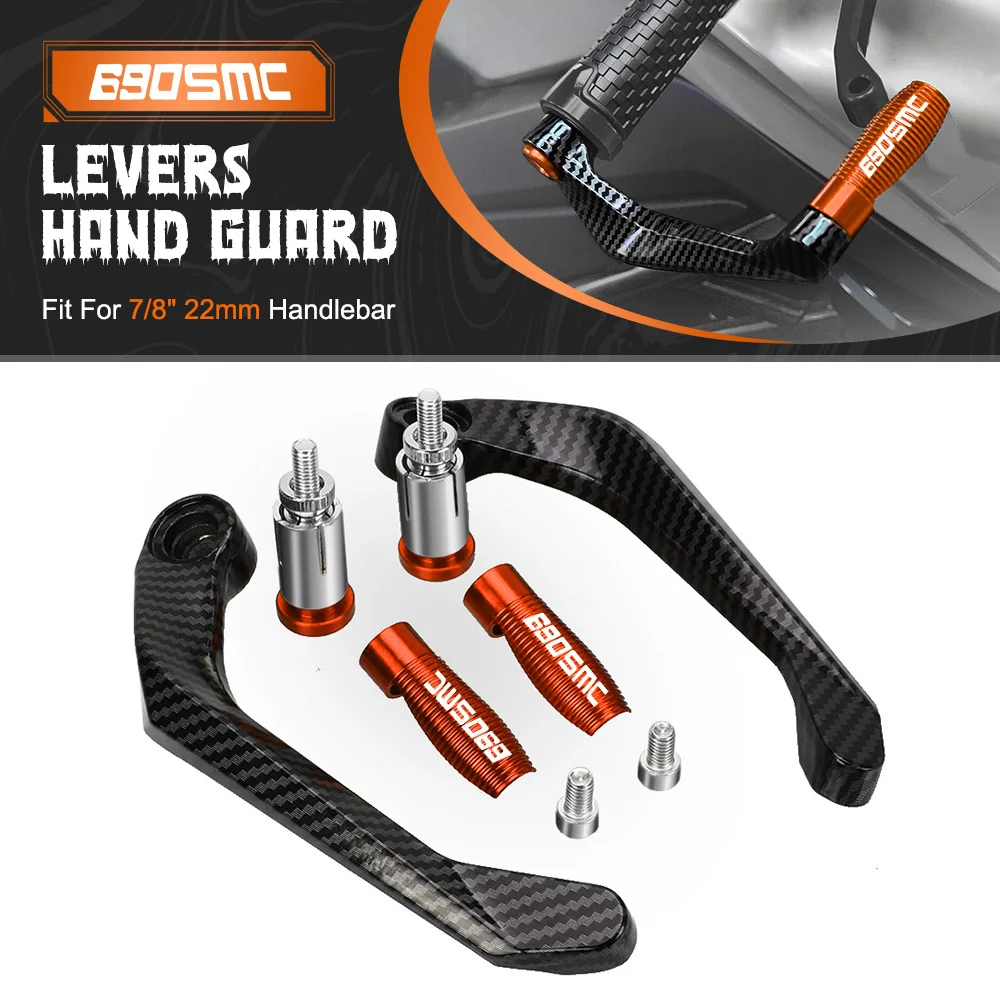 

FOR 690SMCR 690 SMCR 690SMC 690 SMC 2014 2015 2016 2017 Motorcycle Brake Clutch Lever Handlebar Protector Hand Guard Accessories