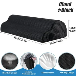 Ergonomic Comfort Foot Rest for All-Day Pain Relief & Leg Support (Cloud-Black)