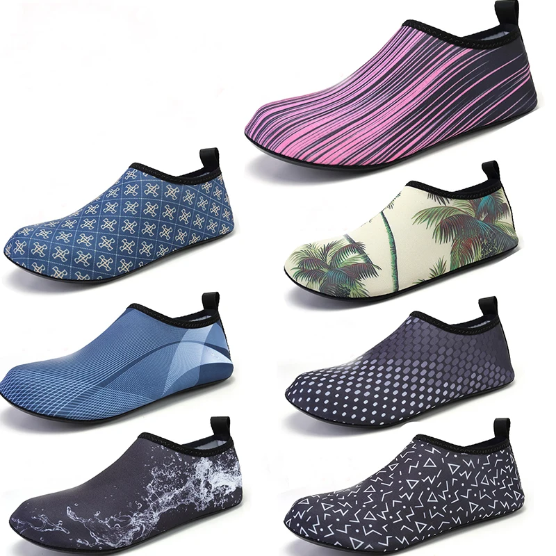 빠른 건조 아쿠아 양말 여성용 워터 슈즈, 수영 해변 맨발 요가 운동복, 스포츠..