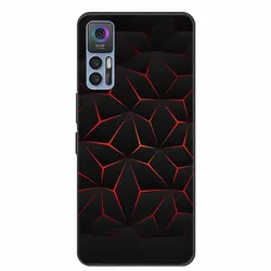 Luxury Soft Silicone Back Cover Phone Case - Enhanced Protection and Style for TCL 30 SE (G08.CH.498)