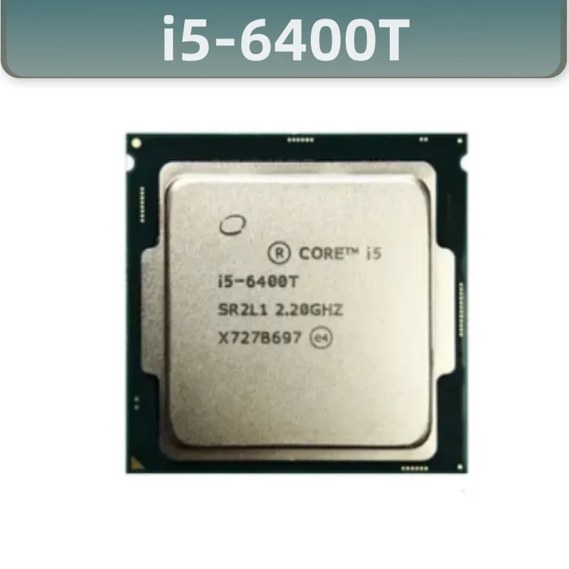 

Core i5-6400T i5 6400T 2,2 ГГц четырехъядерный четырехпоточный ЦПУ Процессор 6 Мб 35 Вт LGA 1151