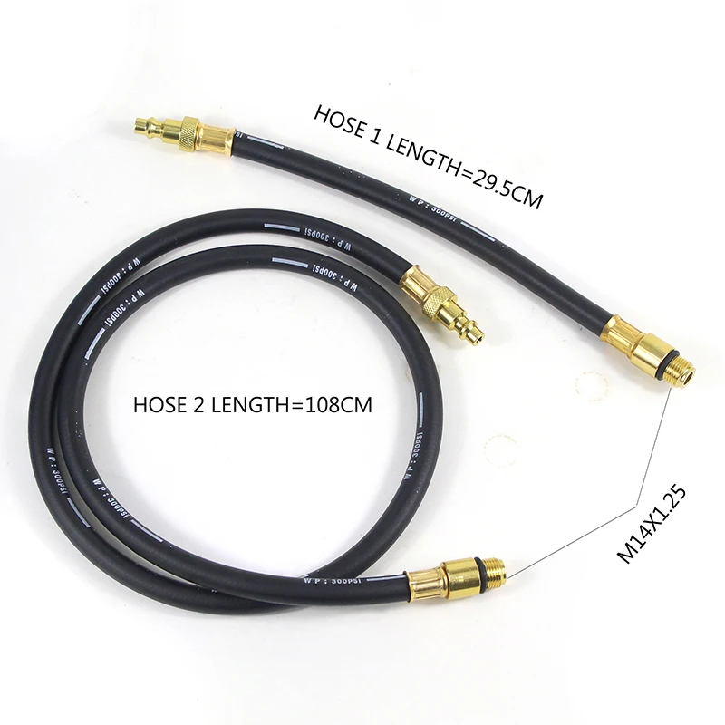 UTMALL 실린더 누출 감지기 실린더 누출 테스트기 자동차 키트 엔진 압축 듀얼 게이지 누출 감지 도구 세트