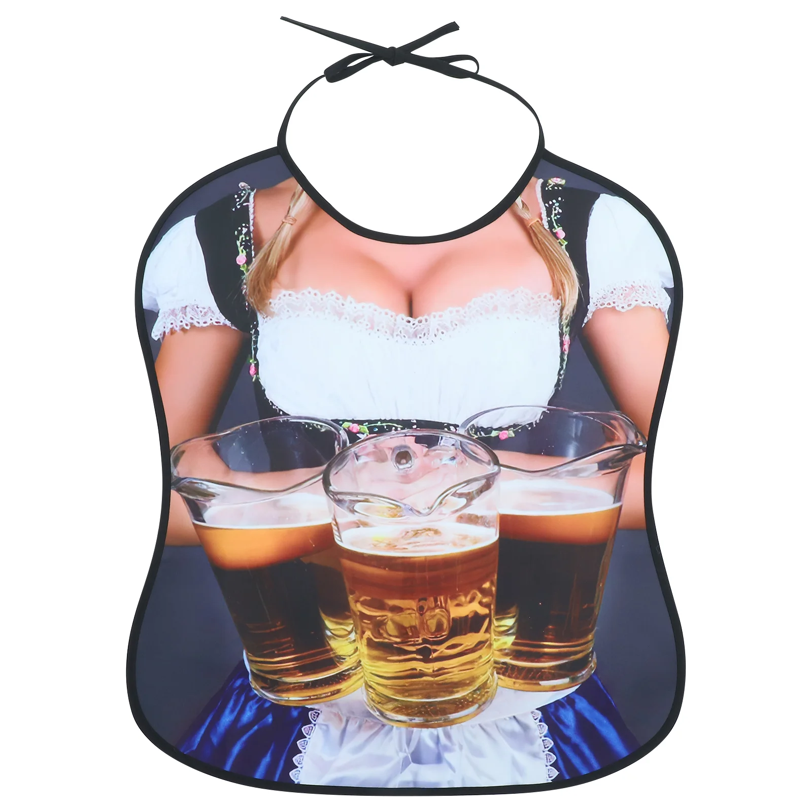 

Bikinis Bib Spoof Props Funny for Prank Restaurant Adult Kitchen Apron Reusable Washable Miss