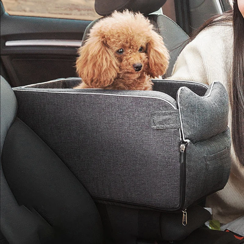 

Portable Dog Cat Car Seat Travel Companionship Safety Pet Car Bed Transport Dog Carrier Protection House Cat Accessories