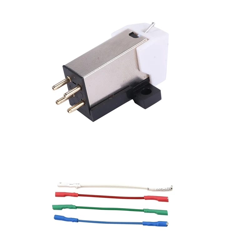 Top Deals 4 Pcs Turntable Phonograph Lead Cartridge Record Player Wires