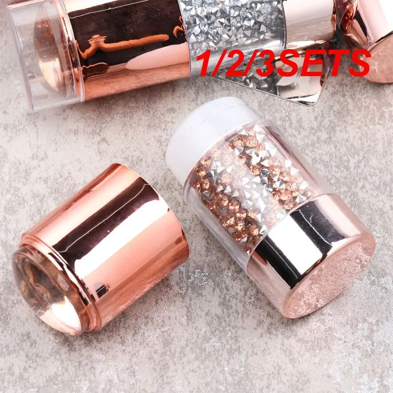 

1/2/3 комплекта, двухсторонний универсальный дизайн с двумя головками, роскошное создание потрясающих шедевров, ювелирные изделия цвета шампанского