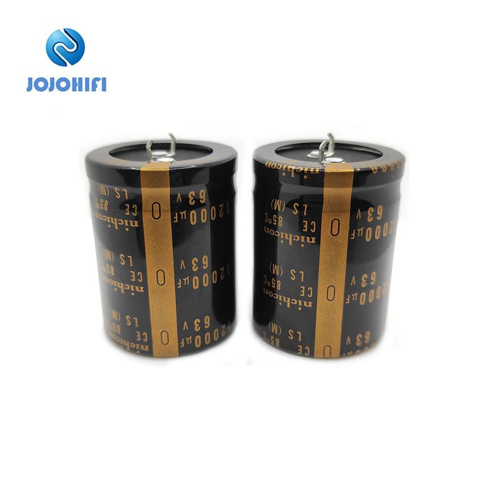 2pcs 63V 30x50mm 30x70mm 35x45mm 35x50mm 35x60mm 63v12000UF 63V Nichicon Pitch 10mm Audio HIFI Audio Amplifier Filter Capacitors 1 7 pairs 10000uf 63v nover 30x60mm pitch 10mm 85 ℃ hifi fever gold audio capacitors electrolytic capacitor for amplifier board