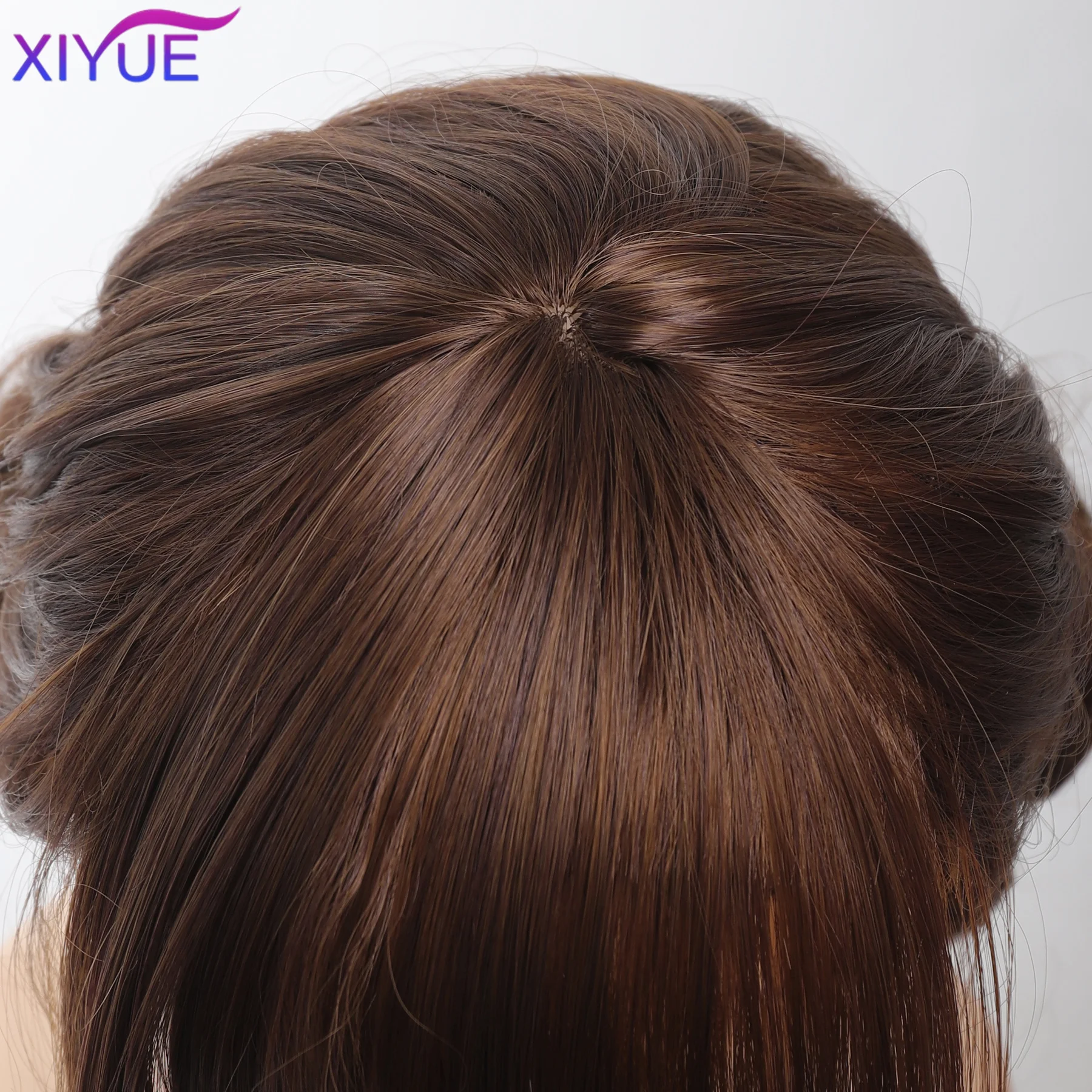 Black Twin Ponytail Princess Cut Natural Short Hair Synthetic Wigs With Bangs For Women Heat Resistant Cosplay Lolita Hair ﻿