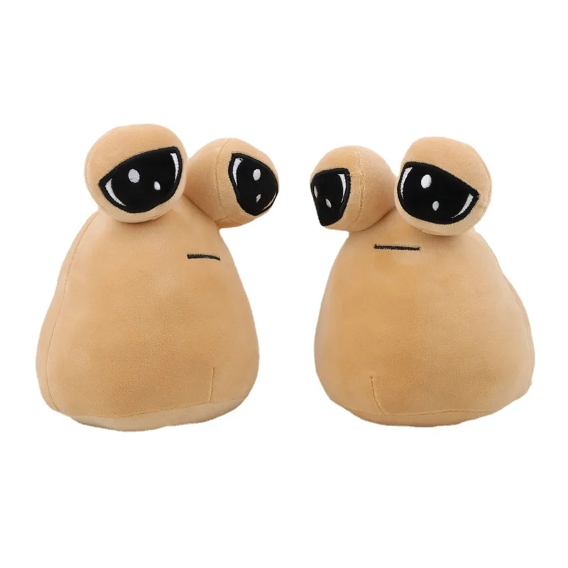 22cm Pou Plush New My Pet Alien Pou Plush Toy Kawaii Alien Stuffed Plush Doll Game Plush Animal Pou Doll For Kids Birthday Gift