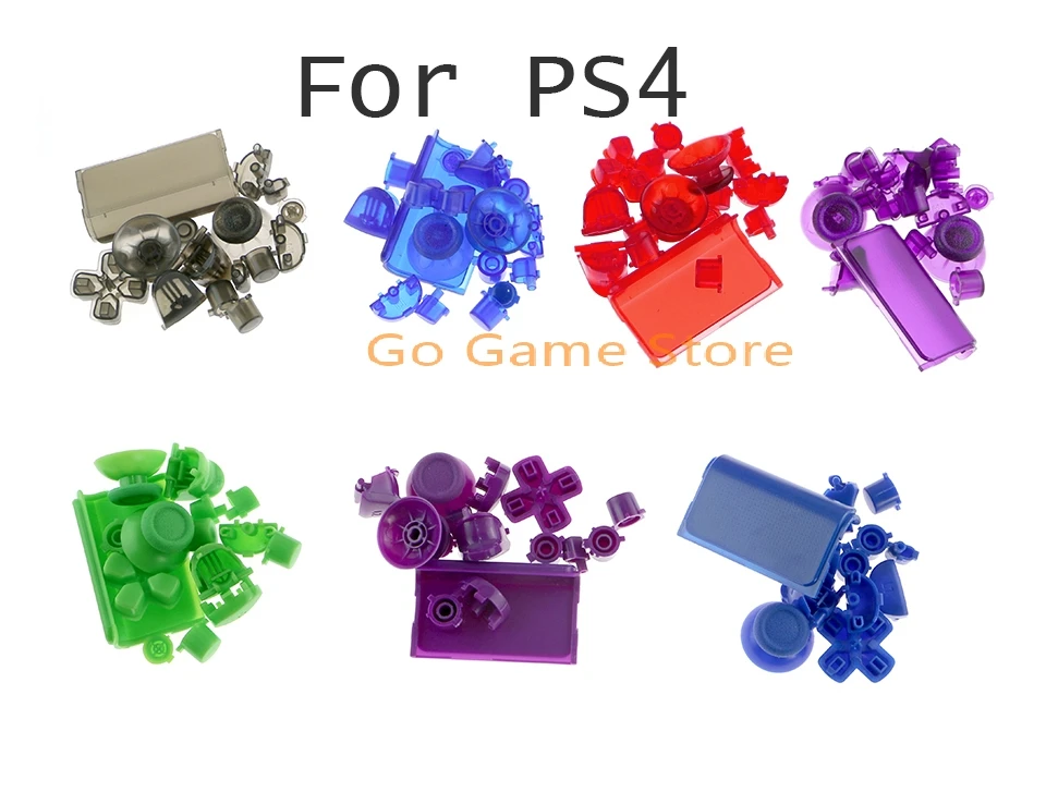 

20 комплектов для контроллера PS4 jds001 010 15 в 1 полный набор запасных частей кнопки