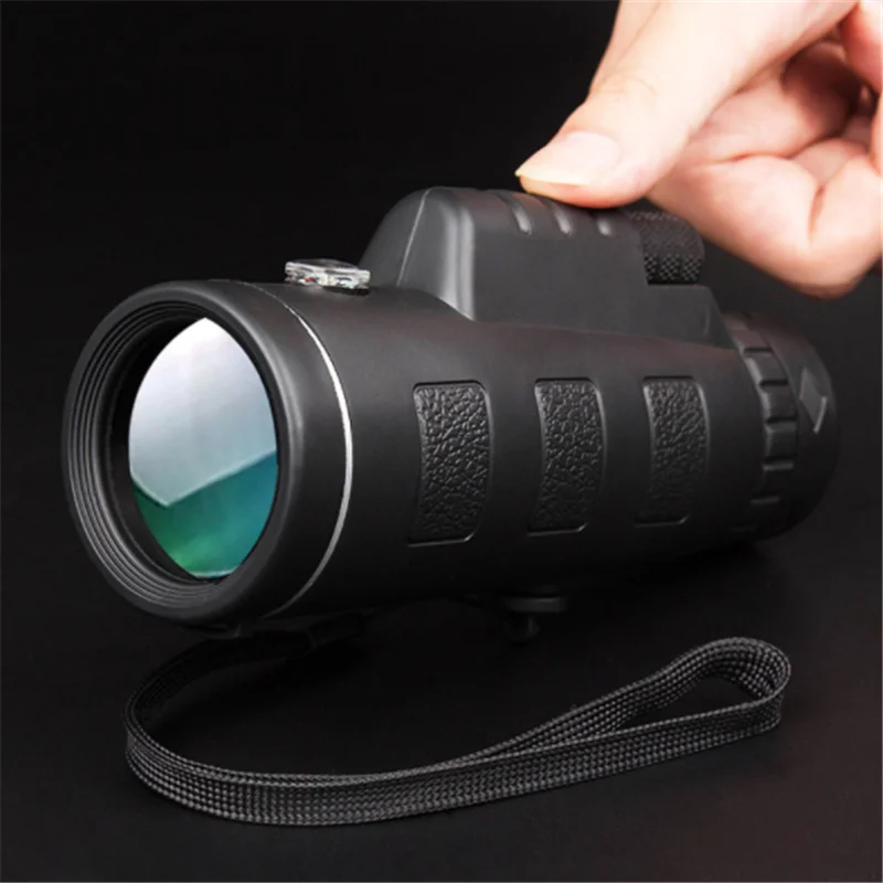 Professional Monocular Powerful Binoculars Long Range HD Telescope Bak4 Zoom Portable Low Night Vision Military Hunting Tourism