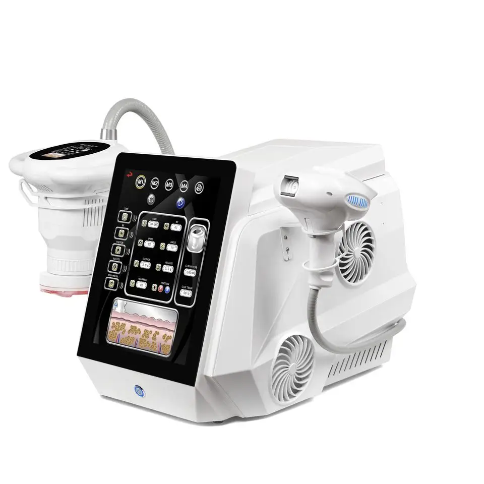 

Multifunctional Rf Face Lifting Fat Cellulite Reduction Rotating Body Slimming Roller Vacuum 360 Rotation RF Beauty Machine