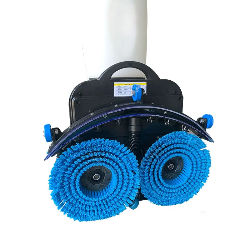 Double Brush Cleaning Equipment Mopping Carpet Cleaner Machine Potable Mini Floor Sweepers Scrubber for Home