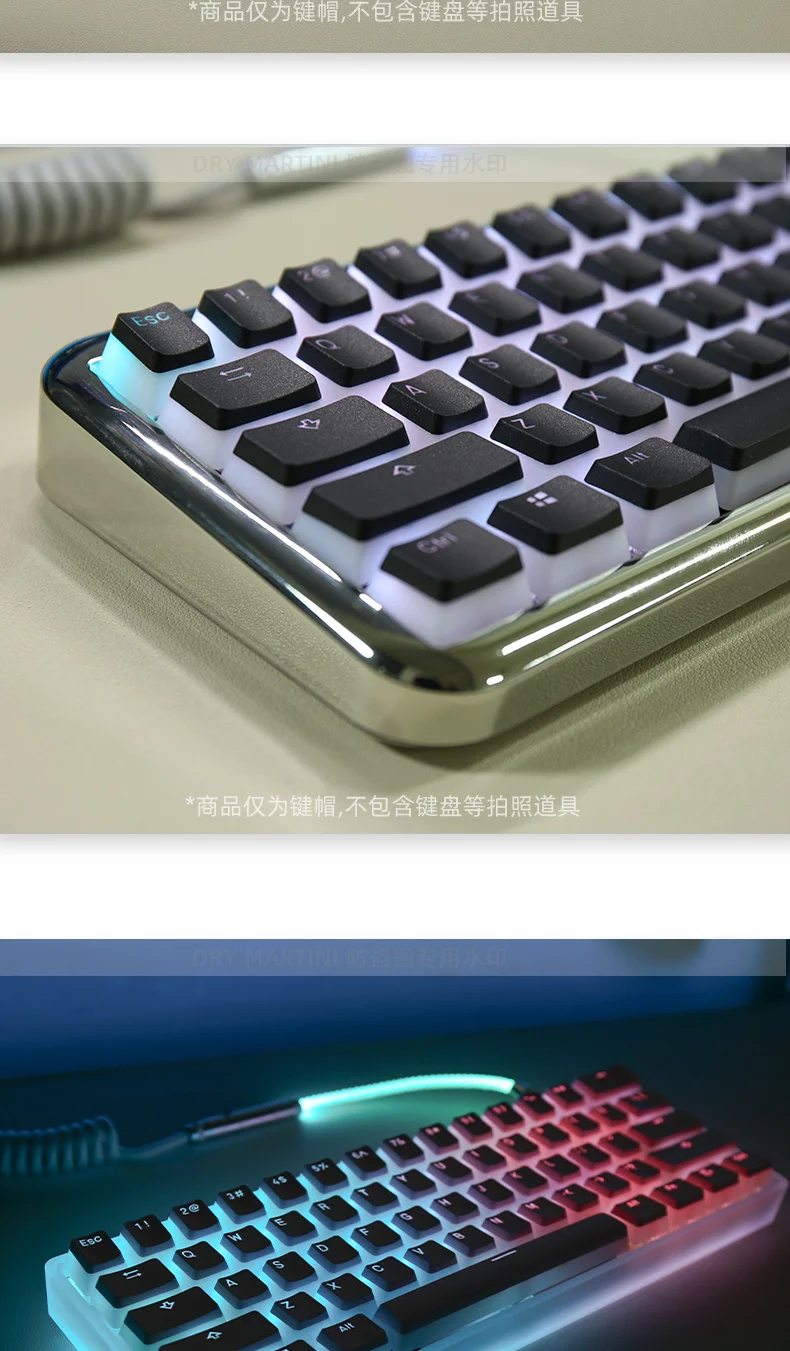 Perfil OEM, 116 teclas, Pudim Keycaps para