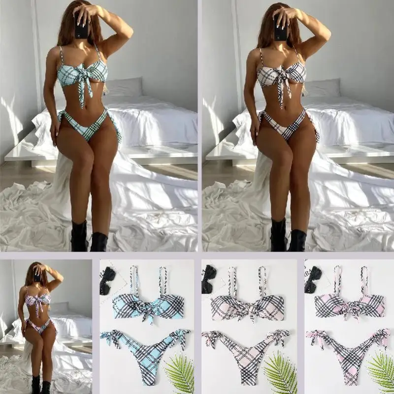 Swimsuit Bikini Swimsuit Printed Sexy Swimsuit Women's Split New Swimsuit
