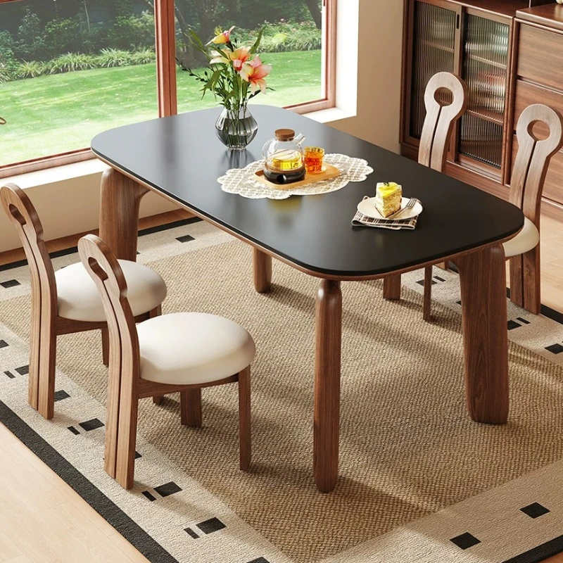 Tavolo da Pranzo in Legno Massello Stile Rustico - immagine 4