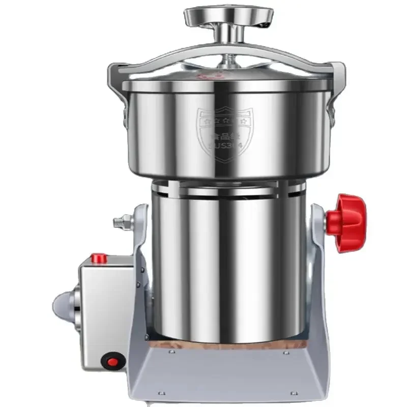 Moulin à Grains, Épices, Céréales, Café et Aliments Secs 220V 1000g/2000g – Broyeur Domestique pour Farine et Poudre 1