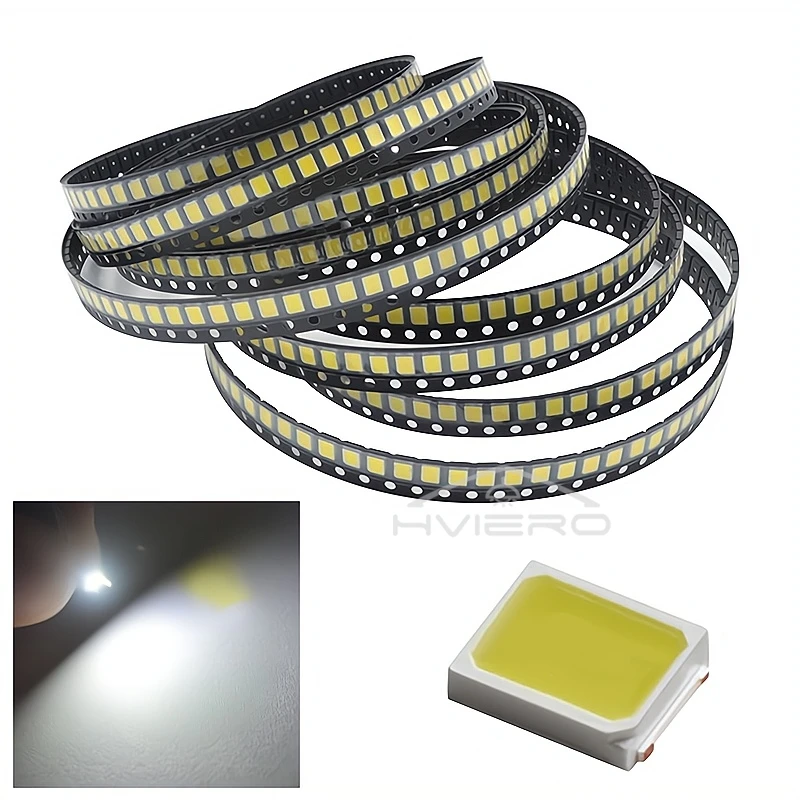 Led lamp beads 100PCS SMT SMD 2835 20-25lm white red blue green yellow DC 1.8-3.6V lights emitting diodes lighting