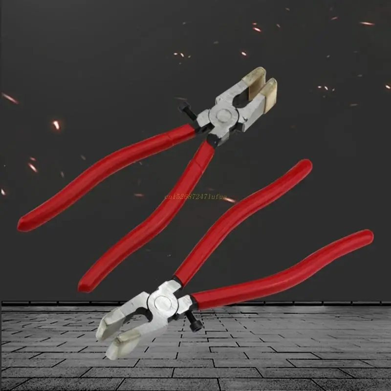 Glass Breaking Pliers Glass Running Pliers Key Fob Pliers Glass Cutting  Tool for Mosaic Art Thick Glass Fusing Stained Glass - AliExpress