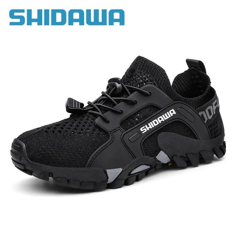 

New Men Fishing Shoes Plus Size Upstream Shoes Outdoor Leisure Hiking Wading Shoes Comfortable Breathable Non-slip Cycling Shoes