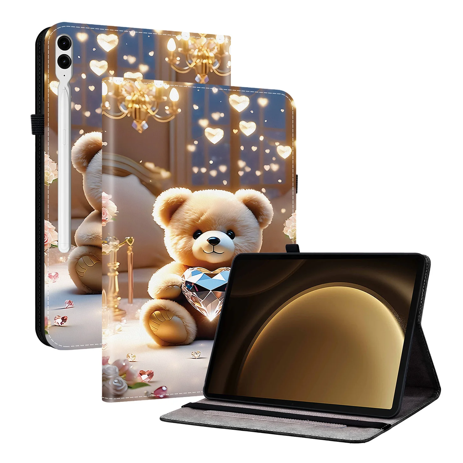 Premium Leather Tablet Cover, Enhanced Protection and Style