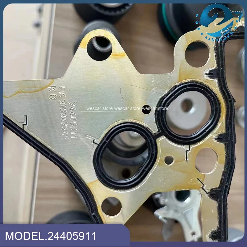 Engine Timing Cover Gasket 5pcs OEM# 24405911 Chevrolet Sonic Cruze Limited Aveo Pontiac G3 Opel Astra 1.6L/1.8L