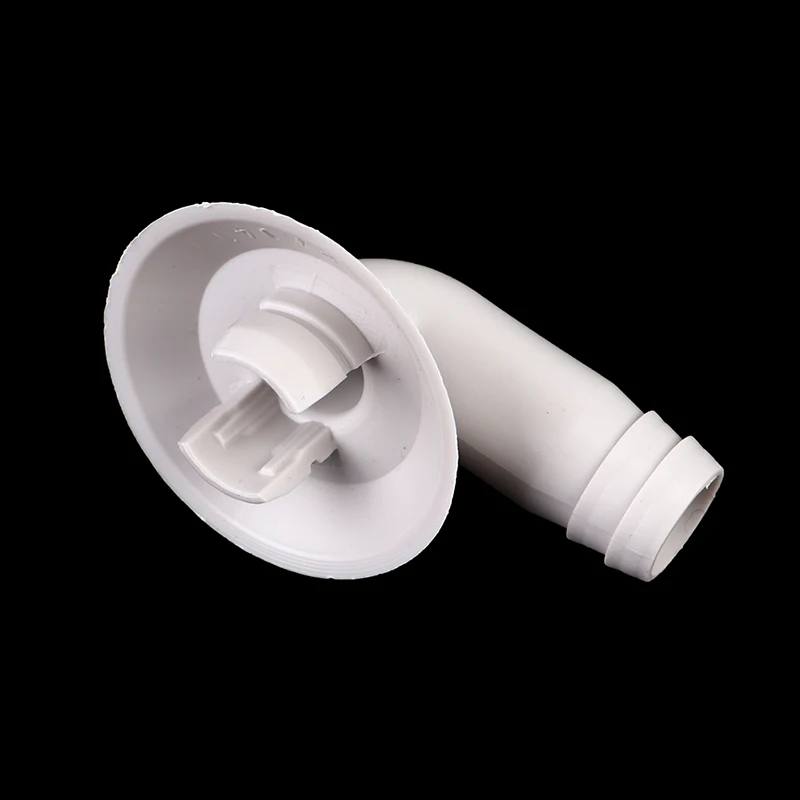 Air Conditioner Ac External Unit Drain Hose Connector Elbow Fitting With Rubber Ring