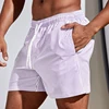2024 MEN'S 3D PRINTED SHORTS SWIM SHORTS SWIM SHORTS DRAWSTRING ELASTIC WAIST DESIGN QUICK DRYING SPORTS SHORTS BEACH STYLE 1