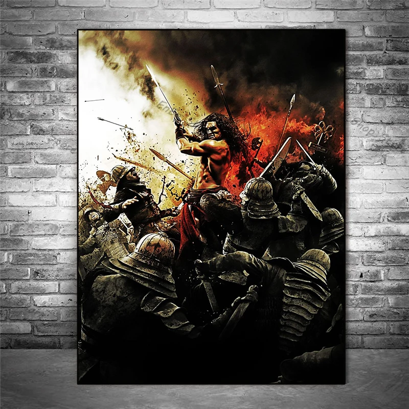 Conan The Barbarian Poster Canvas Painting Print Modern Family Bedroom Wall Art christmas wall art wall art