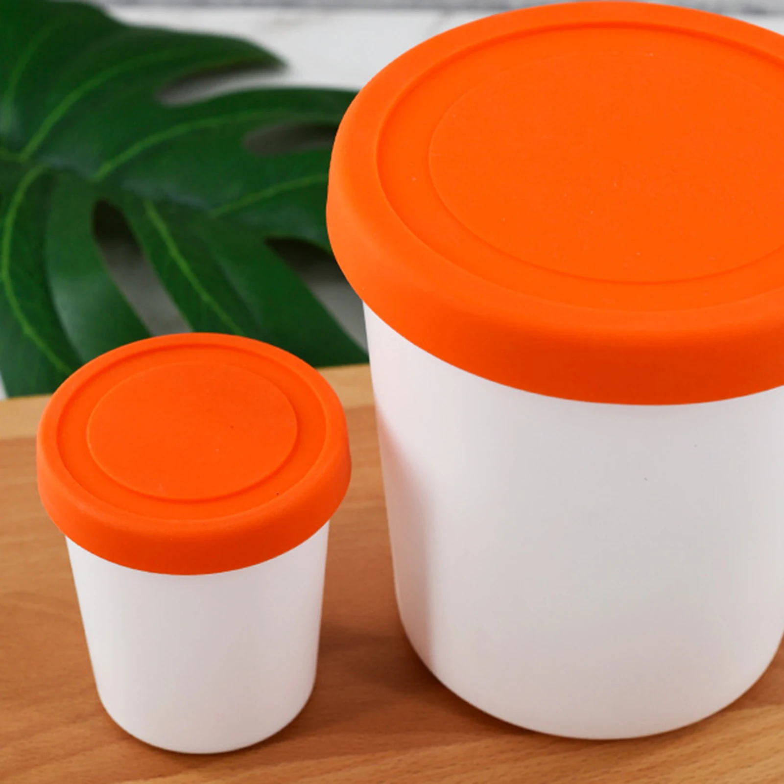 1pcs 250ml/1000ml Ice Cream Containers Cup Reusable Freezer