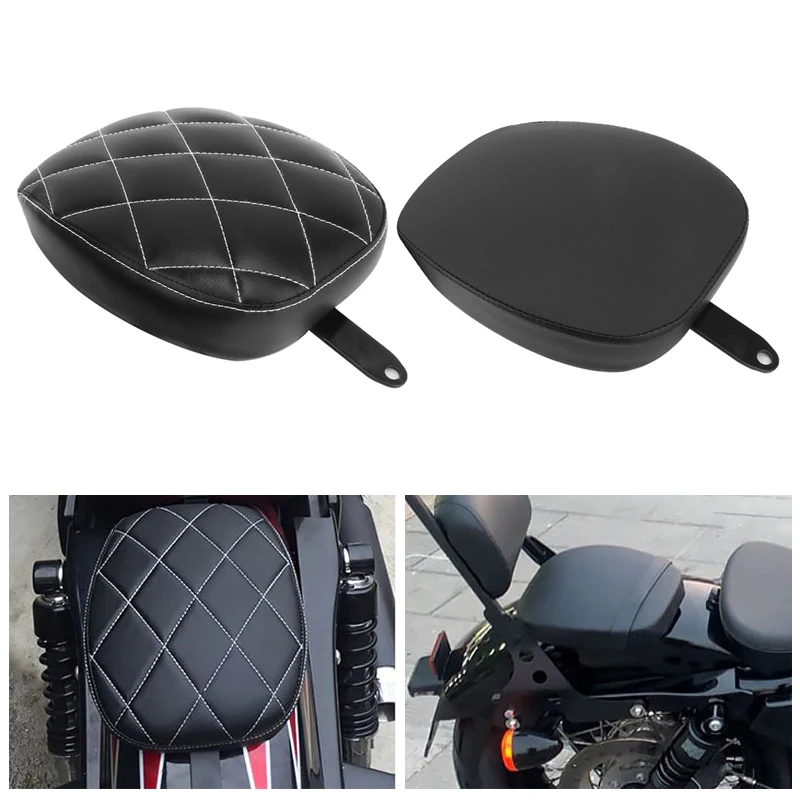 Sellino Passeggero Posteriore Nero Per Harley Sportster XL1200 883 – Pelle Sintetica