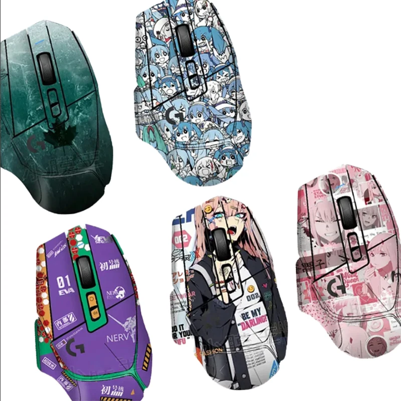 Rato sem Fio Matte Sticker Adequado para Logitech G502 x Plus Proteção Especial Tudo Incluído Filme de Substituição Acessórios - Imagem 6
