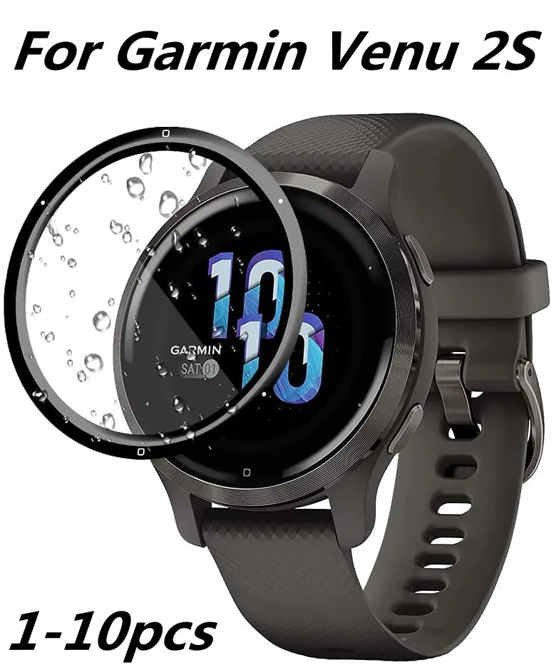 10PCS Soft TPU Hydrogel Film for Garmin Venu 2 Plus Venu 3 3S