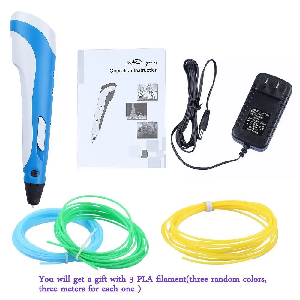 Creative 3D Printing Pen for Kids - DIY Art Tool with ABS Filament for Design and Drawing