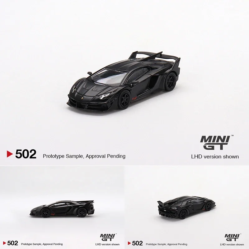 

Модель литая черная матовая автомобильная, 502 дюйма, 1:64