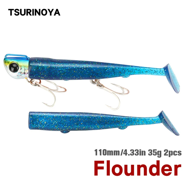 Fishing Soft Lure Bait 12.5g/11.5cm PVC Double Color T Tail Worm Artificial  Lures Lot 5 Pieces Sale - AliExpress