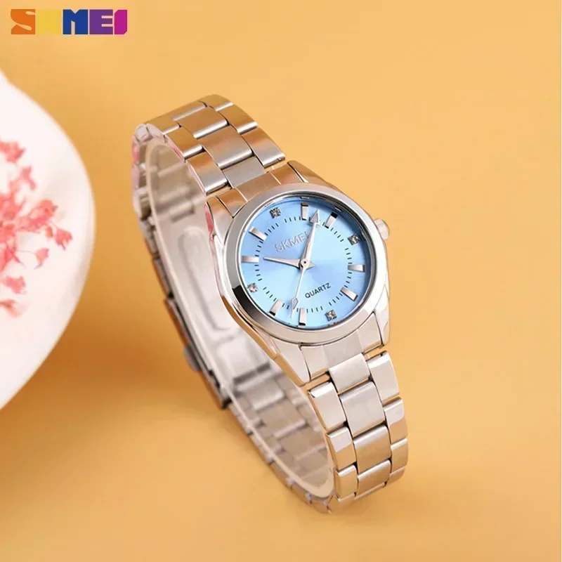 SKMEI1620  For Women Thin Lady Hour Ladies reloj mujer Fashion Simple Quartz Women Watch Movement Luxury Quartz Watches 5