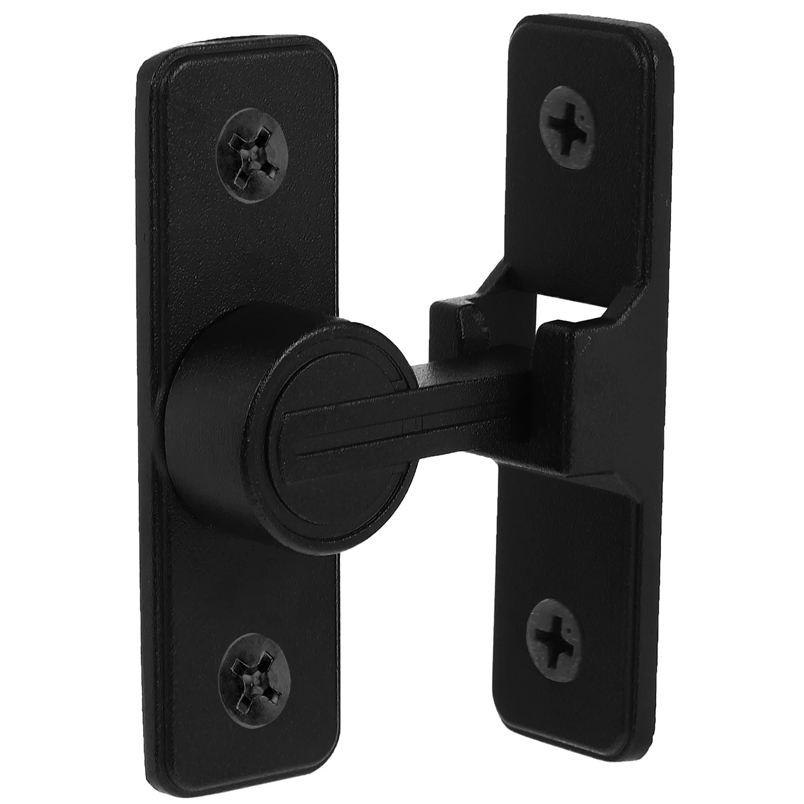

Plug Flips Door Latch Lock Barn Through 90 Degree Gate Locks Double Security Right Angle Luminous