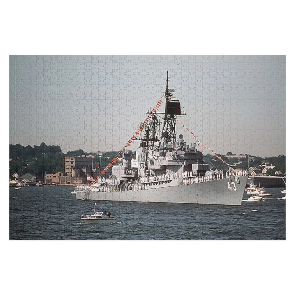 

USS DAHLGREN (DDG-43) SHIP'S STORE Jigsaw Puzzle Baby Toy Wooden Name Wooden Animal Puzzle