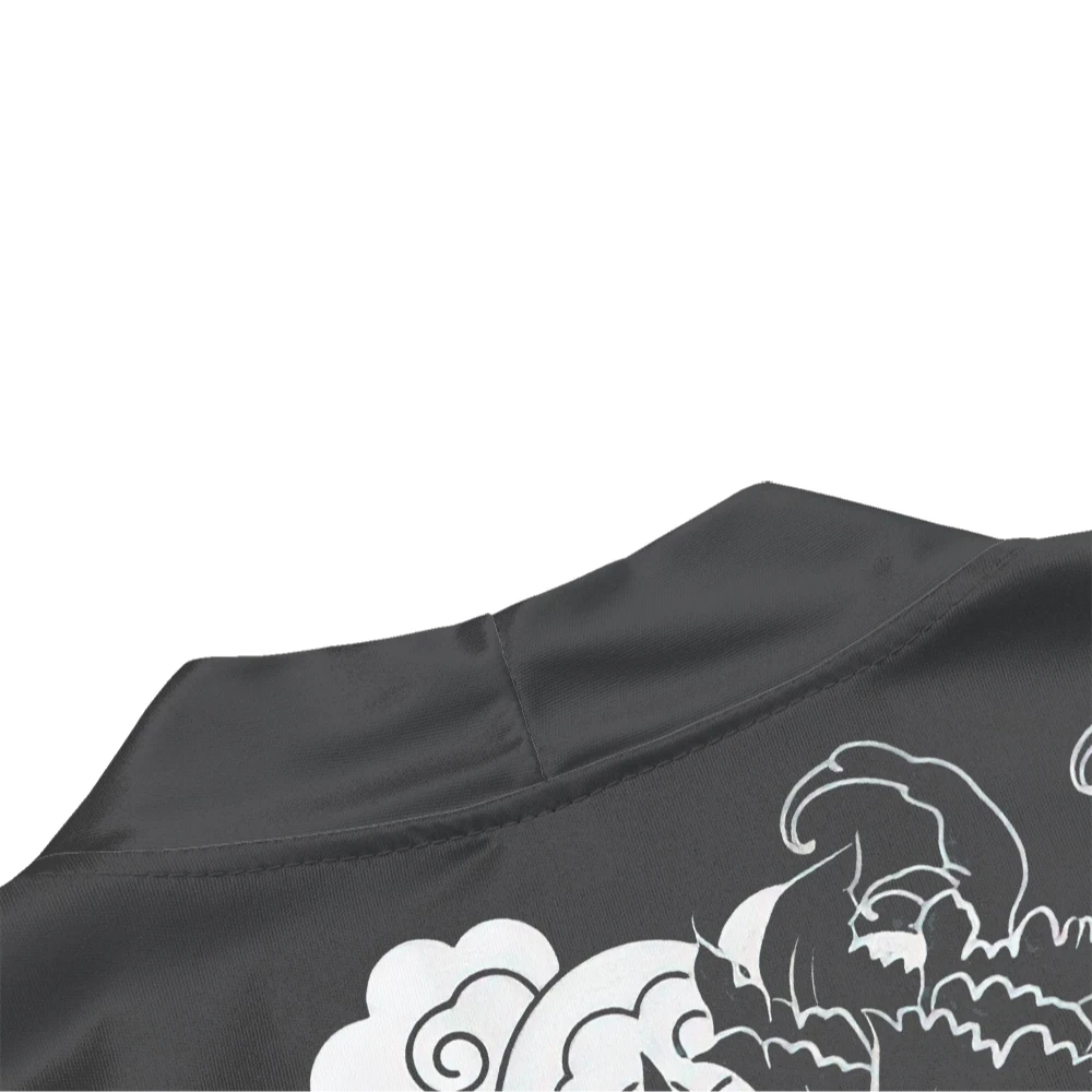 Japanese Kimono Japanese Kimono Cardigan Japanese Kimono Shirt Japanese Anime Dragon 3D Print Kimono Men And Women Street Retro Style Haori Loose Cardigan CosPlay Beach Yukata Tops