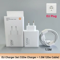 High - Power Xiaomi Fast Charger with Hyper Charging Technology - EU with 1.5m cable