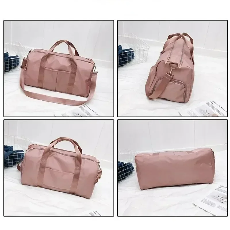 1Pc Large Capacity Storage Bags Outdoor Waterproof Inner with ShoesCompartment Swimming Sports Bags Men Women Travel Handbag 3