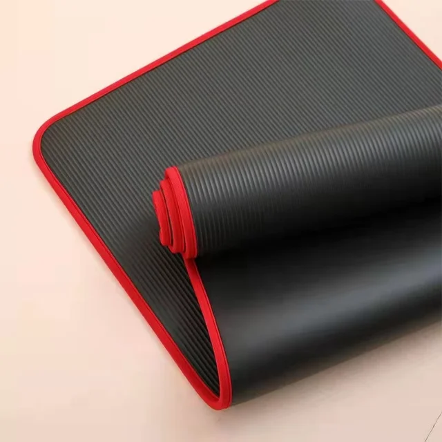 편안하고 지지력이 뛰어나며 다용도로 사용할 수 있는 10mm 두꺼운 지압 요가 매트