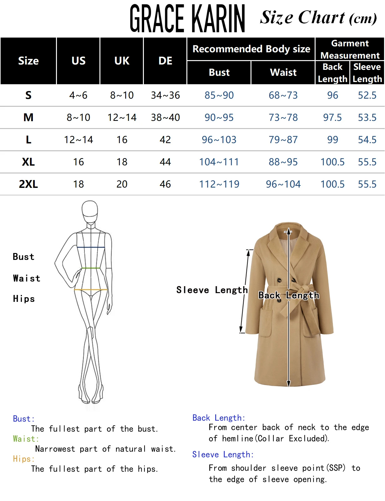 GK Women Double Breasted Overcoat Dropped Shoulder Lapel Collar Peacoat Autumn Winter Vintage Retro Office Lady Fashion Jackets