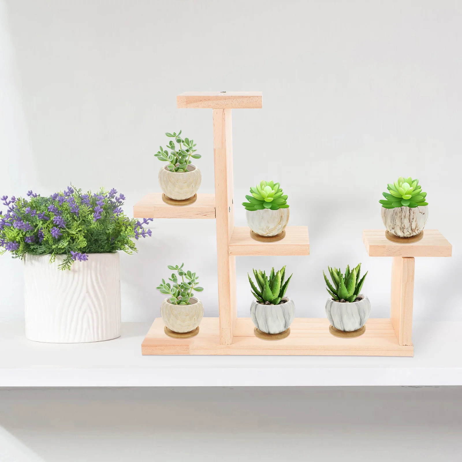 

Деревянная подставка для торта, Свадебный держатель для кексов, полка для суккулентов, новогодний декор, маленький