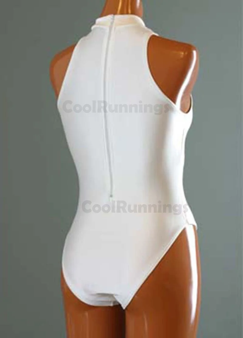 Adult Unisex Spandex Mock Neck Turtleneck dancewear Gymnastics Sleeveless Ballet Dance Leotard Unitard
