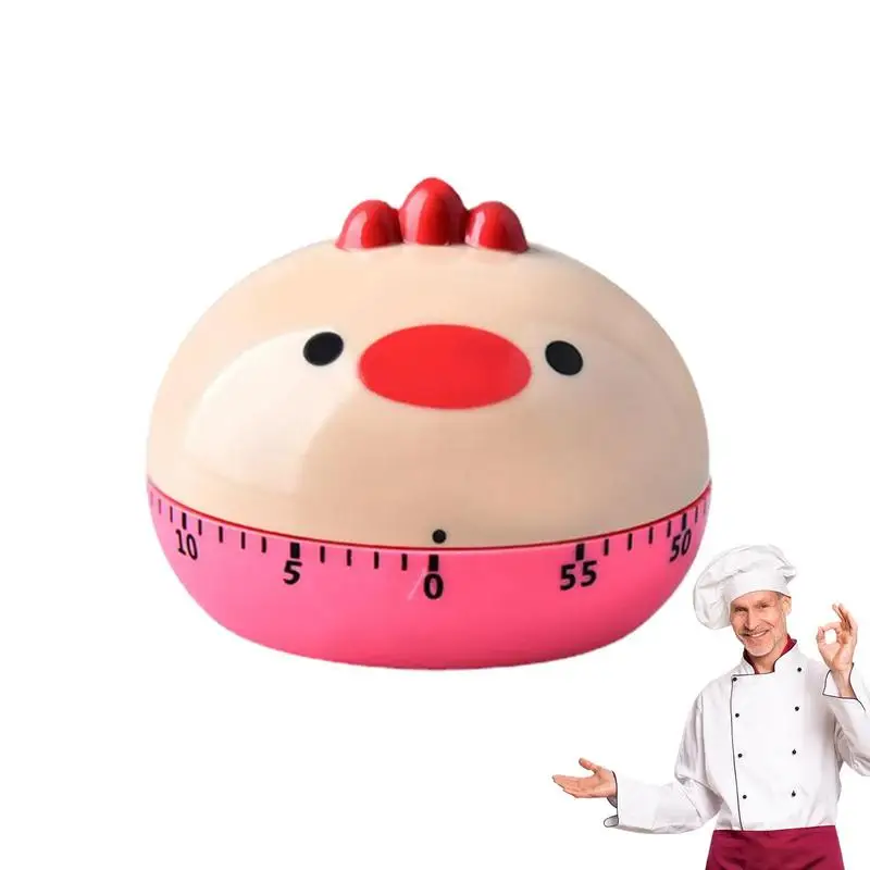 Cute Kitchen Timer Mechanical Egg Timer For Cooking Wind Up Egg Timer