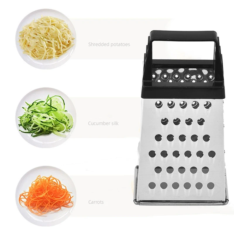 1pc Stainless Steel 4 Side Planer Multifunctional Cheese Ginger Vegetable Spices Small Grater for Kitchen 5 küchexyz.de Scf4430d05cc347a19b47d51343e43f37C küchexyz.de Best Price | Fast Delivery |Quality Product 1pc Stainless Steel 4 Side Planer Multifunctional Cheese Ginger Vegetable Spices Small Grater for Kitchen